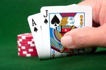 Online live blackjack spelen