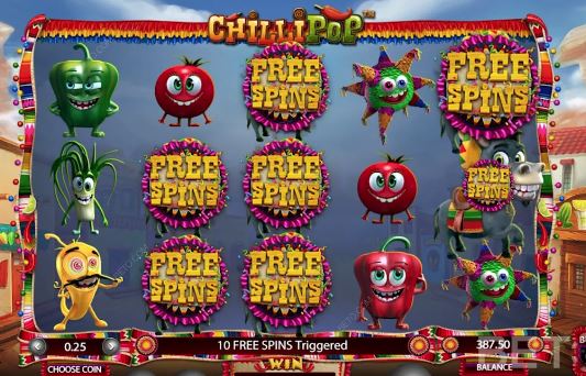 Free Spins Winnen Bij Chilli Pop Gokkast