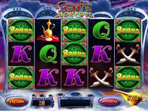 Genie Jackpot Win Online Een Bonus