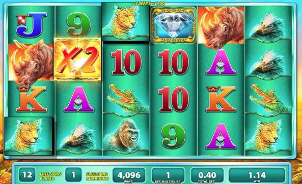 Raging Rhino Bonus En Symbolen