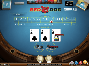 red dog spelen