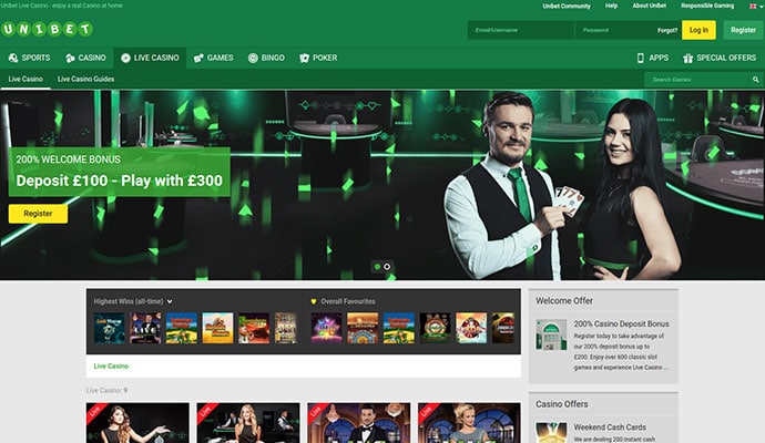 unibet casino