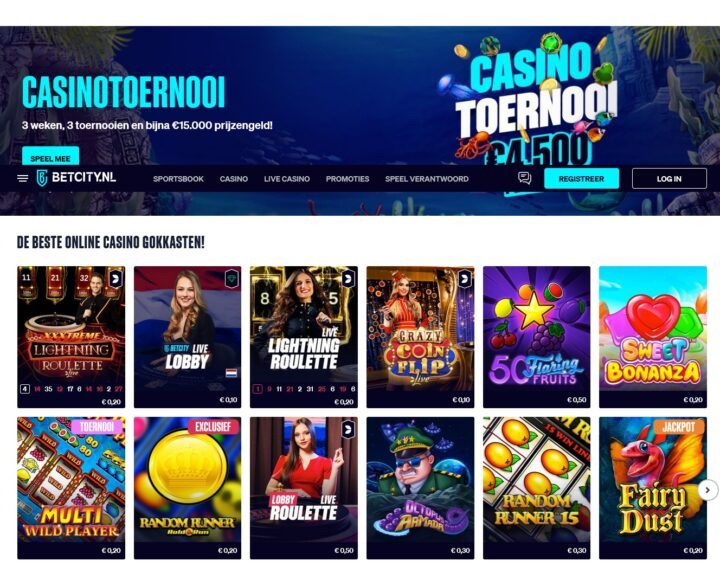 BC casino toernooien