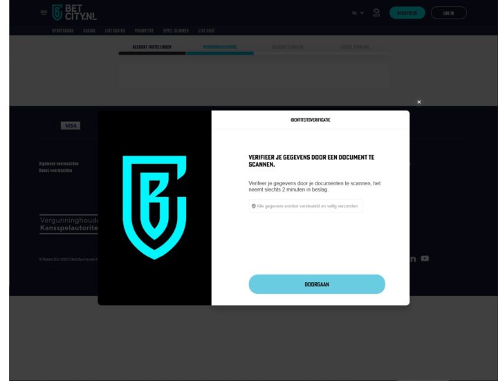 BetCity.nl aanmelden