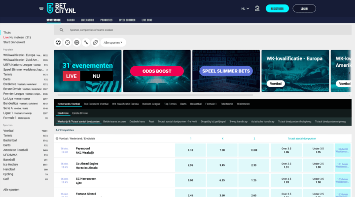 BetCity online sportwedden 