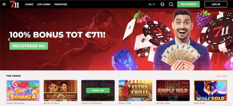 711 Casino - Onafhankelijke Review door Onlinecasino.Amsterdam