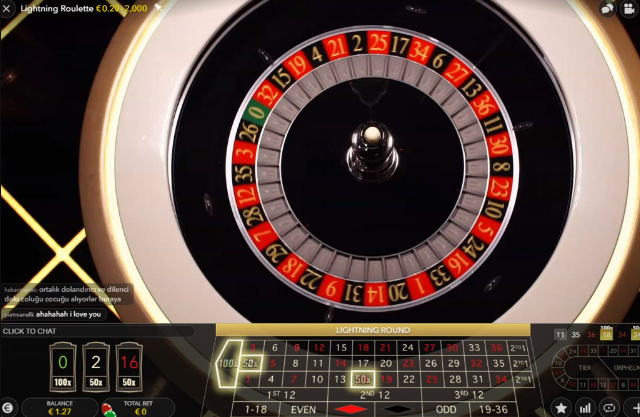 Lightning Roulette Spelen