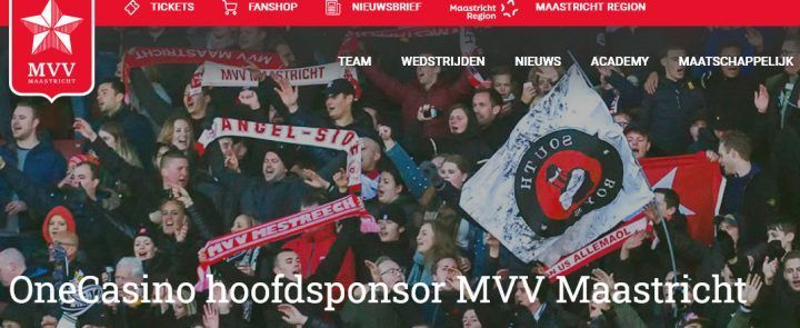 one casino sponsor mvv en almere