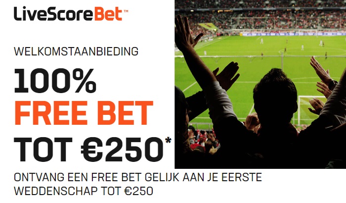 Livescore Bet Site bonus en promotiecode