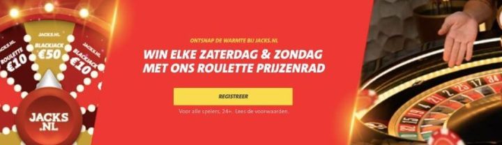 Jacks Roulette Prijzenrad