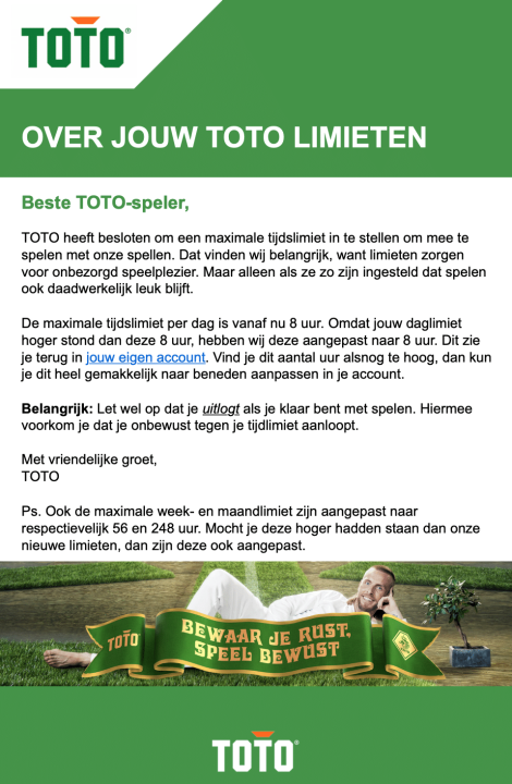 Toto Tijdslimiet