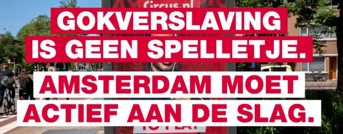 Gokverslaving Reclame Van Groenlinks In Amsterdam