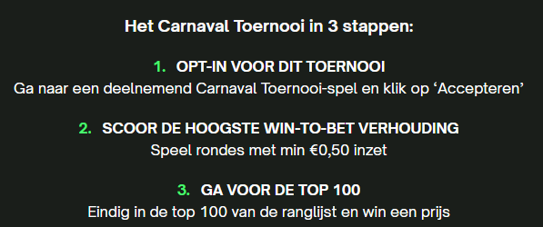 Stappenplan Om Mee Te Doen Bij Comeon Carnaval