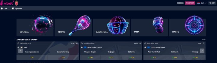 Vbet Dashboard