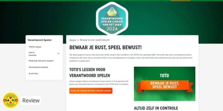 Toto Casino Review Verantwoord Gokken