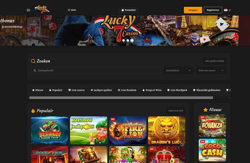 Lucky 7 Casino Site