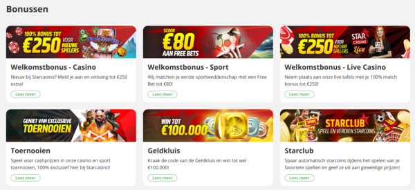 Star Casino Bonus