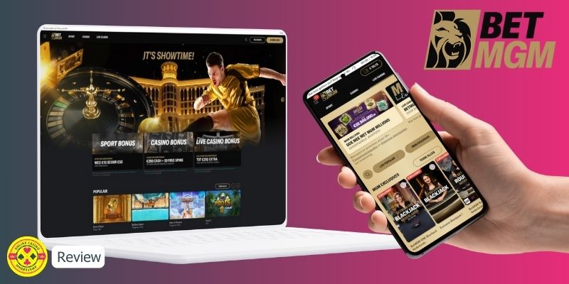 Betmgm Review Mobiel En Desktop Mockup