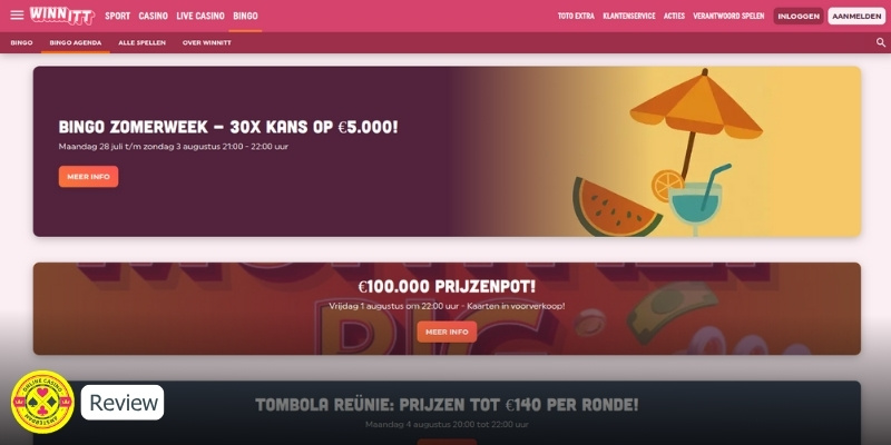Winnitt Bingo Kalender