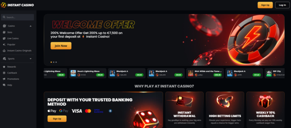 Instant casino
