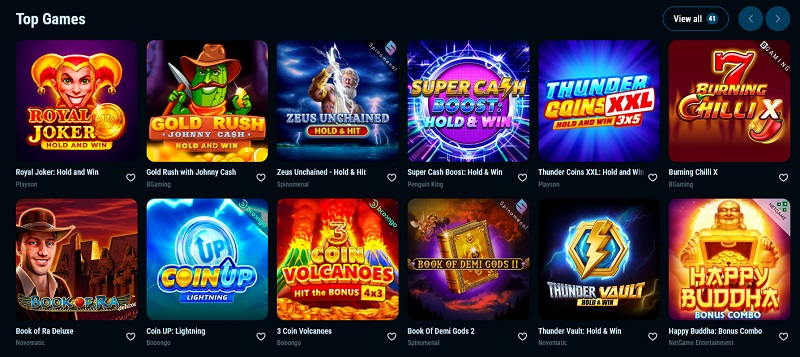 Populaire Casino Games Bij Crystall Roll