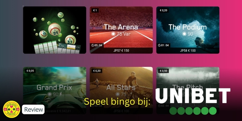 Speel Bingo Bij Unibet