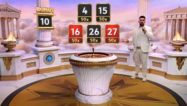 Gates Of Olympus Roulette Lucky Numbers