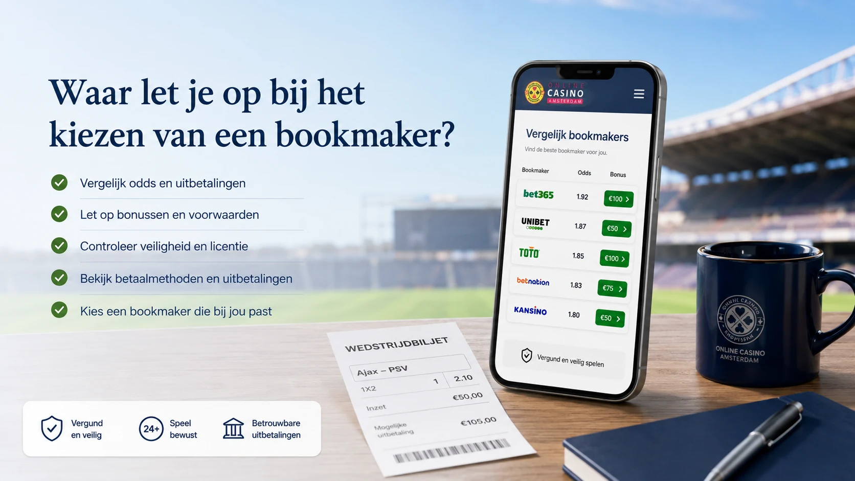 Vergelijk Bookmakers En Win Slim