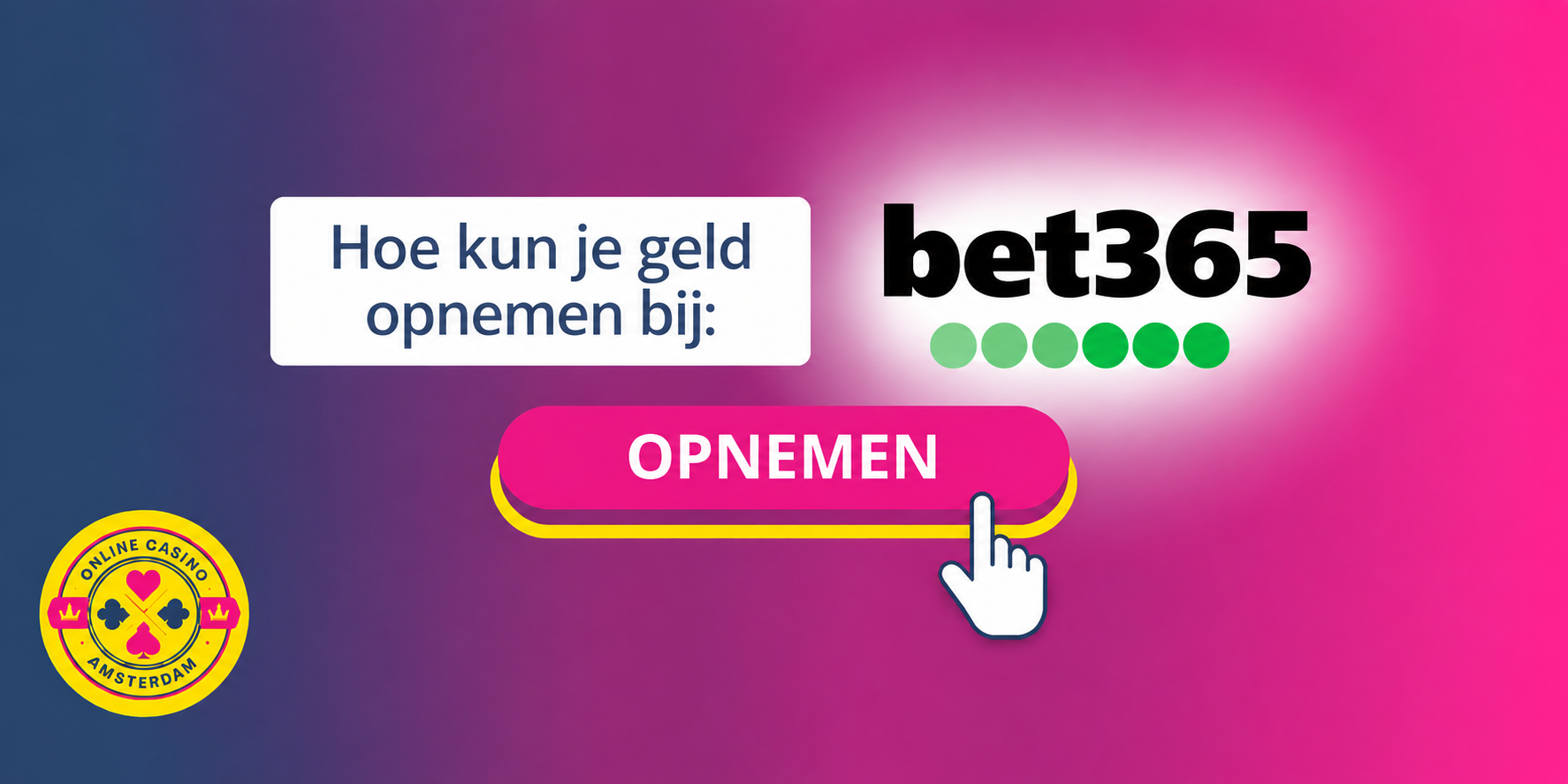 Geld opnemen bij bet365