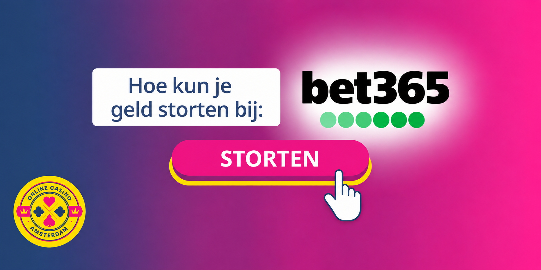 Geld storten bij bet365