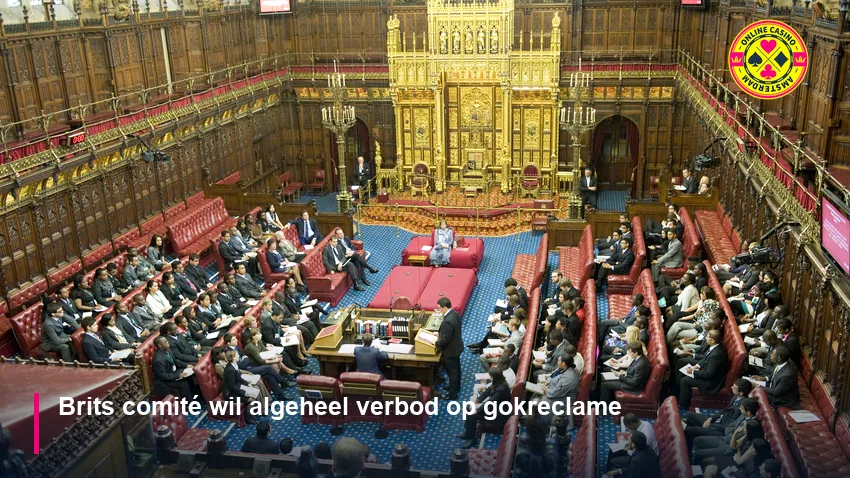 Brits Comite Verbod Gokreclame