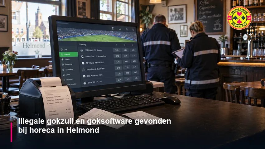 Illegale Gokzuil Horeca Helmond