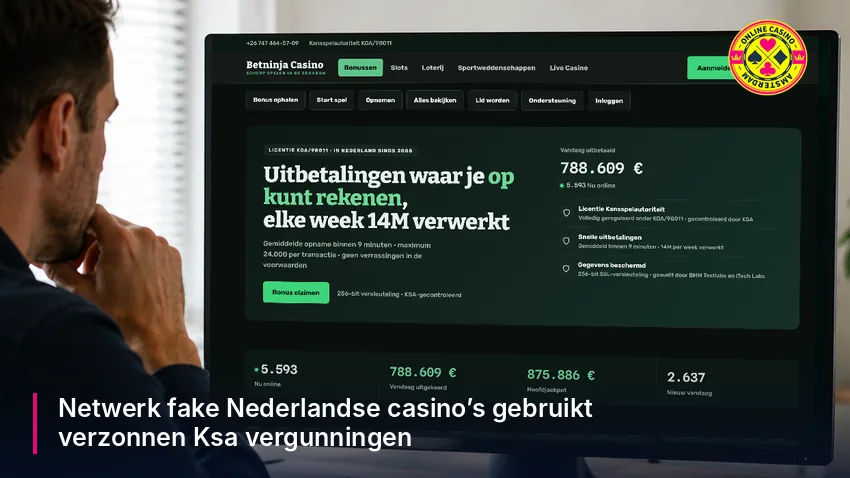 Netwerk Fake Nederlandse Casinos Ksa Vergunningen