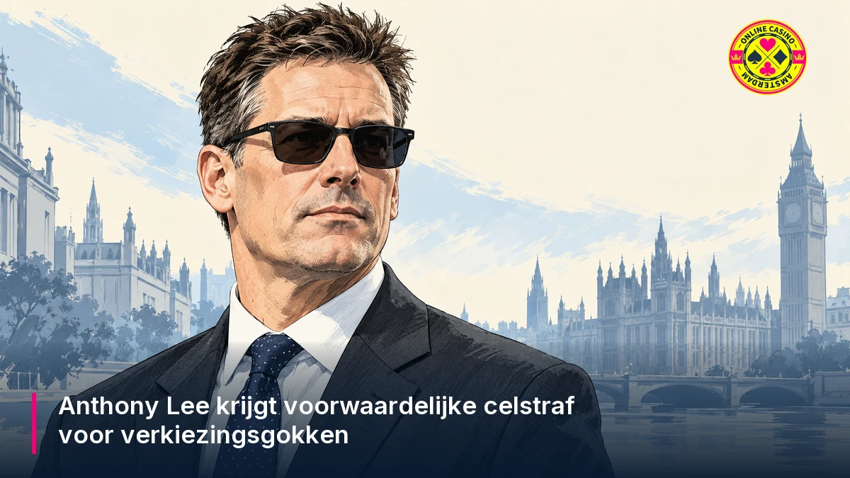 Anthony Lee Verkiezingsgokken Ai Illustratie