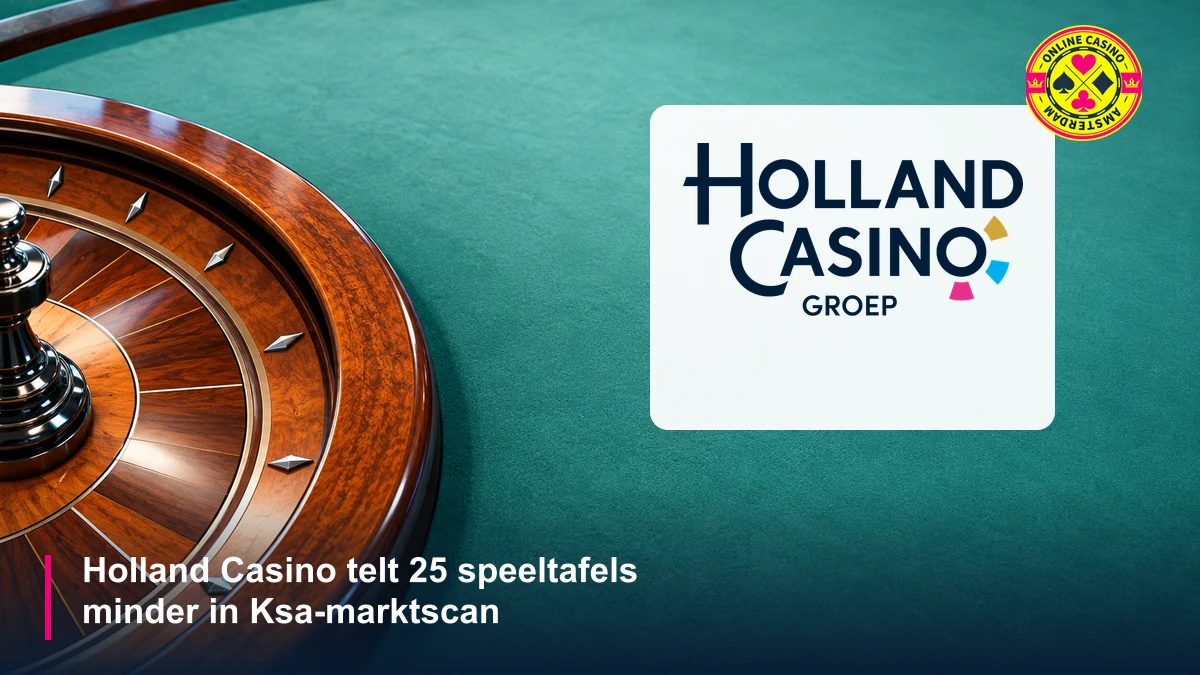 Holland Casino 25 Speeltafels Minder