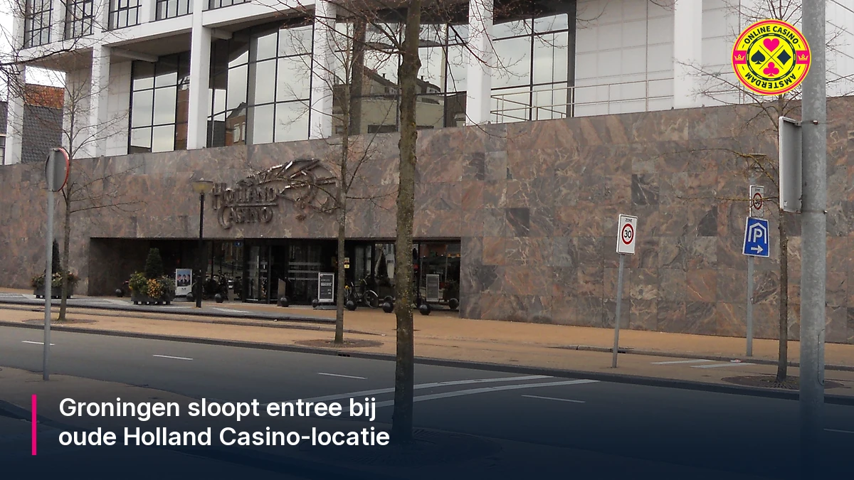 Holland Casino Groningen Gevel Logo