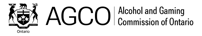 Officieel logo Alcohol and Gaming Commission of Ontario